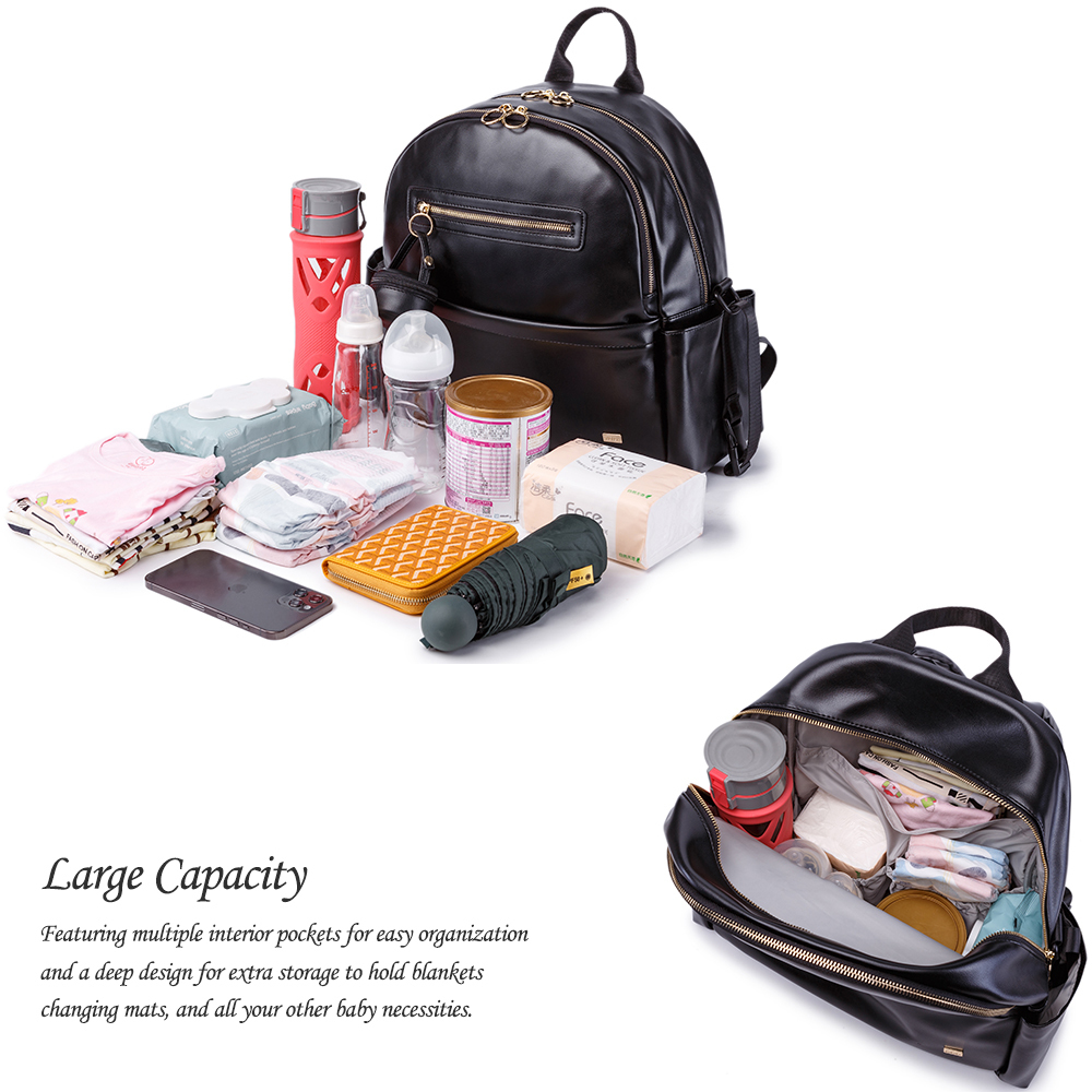 Diaper Bags Soboba for born Baby Smooth Large Capacity Waterproof Nappy Changing with Pacifier Travel Backpack 230328
