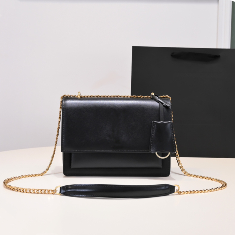 Luxury Designer sunset bag Classic latest color women Shoulder bags chain handbag Toothpick pattern leather womens Cross body handbags, Black crocodile pattern-gold
Luxury Designer sunset bag Classic latest color women Shoulder bags chain handbag Toothpick pattern leather womens Cross body handbags, Black crocodile pattern-gold