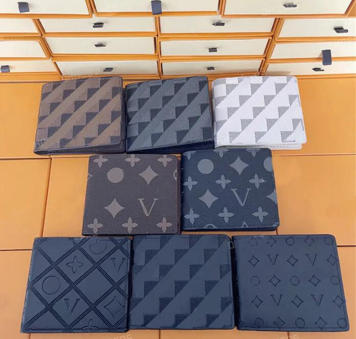 Louisvuitton Bag Leather Purse Wallets Fashion Designer Wallets Retro Handbag F…
