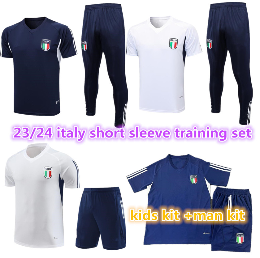 23 24 ITaly adult polo tracksuit kids training jerseys kit survetement short sleeve Training suit soccer 2023 2024 Italia man child football jersey set sportswear
23 24 ITaly adult polo tracksuit kids training jerseys kit survetement short sleeve Training suit soccer 2023 2024 Italia man child football jersey set sportswear