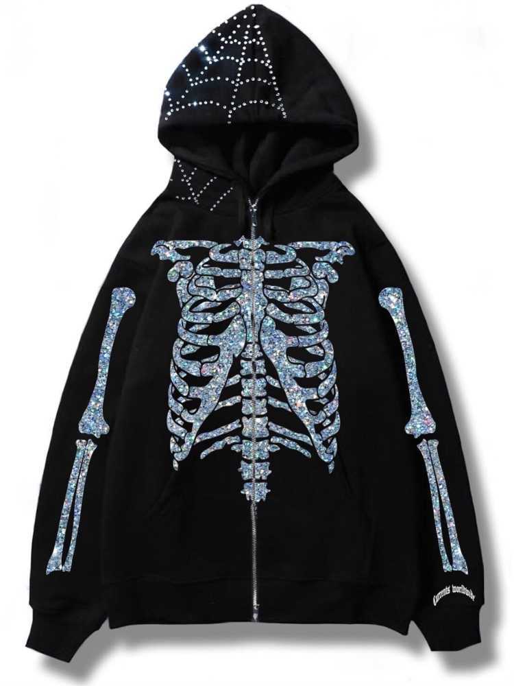 Men' Hoodies Sweatshirts Y2K Diamond Jacket Fall Long Sleeve Hoodie Sweatshirt Women' Reflective Glitter ZipUp Hoodie Rhinestone Spider Web Zip Cardigan G230328, Black
Men' Hoodies Sweatshirts Y2K Diamond Jacket Fall Long Sleeve Hoodie Sweatshirt Women' Reflective Glitter ZipUp Hoodie Rhinestone Spider Web Zip Cardigan G230328, Black