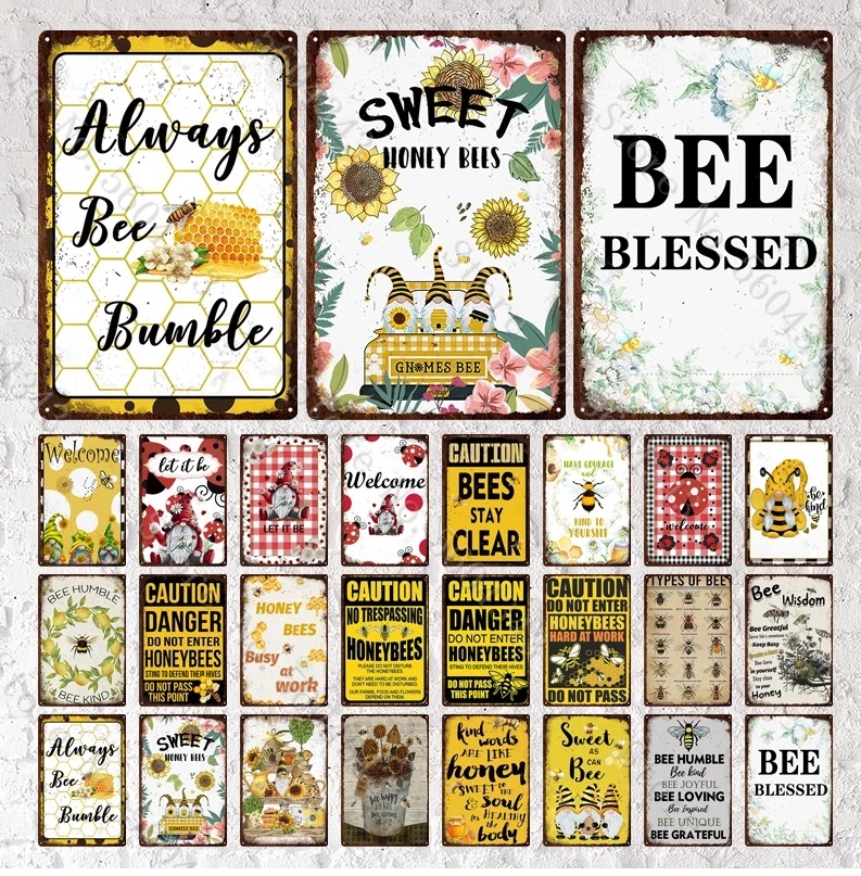 honey Bee Vintage Metal Plaque Tin Sign Sweet Poster Wall Decoration For Garden Farm Decorative Living Room Home Decor Art Plate 30X20cm W03
honey Bee Vintage Metal Plaque Tin Sign Sweet Poster Wall Decoration For Garden Farm Decorative Living Room Home Decor Art Plate 30X20cm W03