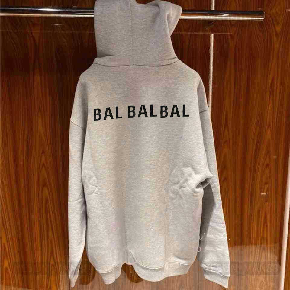 Designer Luxury Balanciagas Classic European Fashion Pure Cotton Back Letter Printing Pullover Hoodie Mens And Womens Balencigas Casual Hooded Coat
Designer Luxury Balanciagas Classic European Fashion Pure Cotton Back Letter Printing Pullover Hoodie Mens And Womens Balencigas Casual Hooded Coat