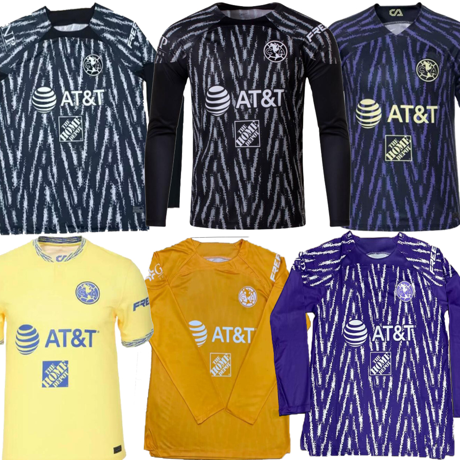 Liga MX Club America Soccer Jerseys 2023 2024 long sleeve R.MARTINEZ D.VALDES G.OCHOA GIOVANI FIDALGO training 22 23 football shirt, Yellow
Liga MX Club America Soccer Jerseys 2023 2024 long sleeve R.MARTINEZ D.VALDES G.OCHOA GIOVANI FIDALGO training 22 23 football shirt, Yellow