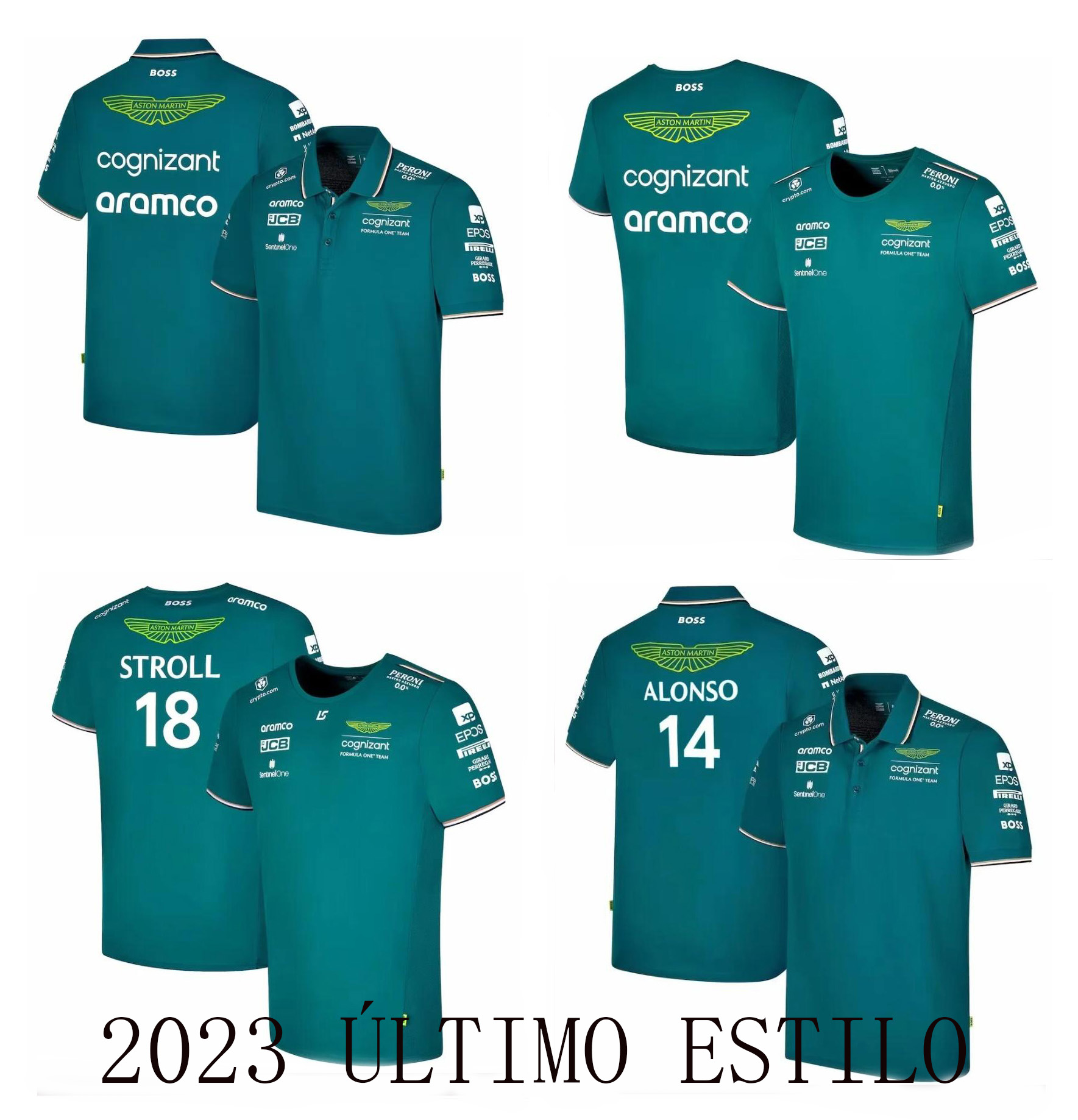 Aston Martin Aramco 14 Cognizant F1 2023 T-Shirt Official Fernando Alonso Team Driver T-Shirt
Aston Martin Aramco 14 Cognizant F1 2023 T-Shirt Official Fernando Alonso Team Driver T-Shirt