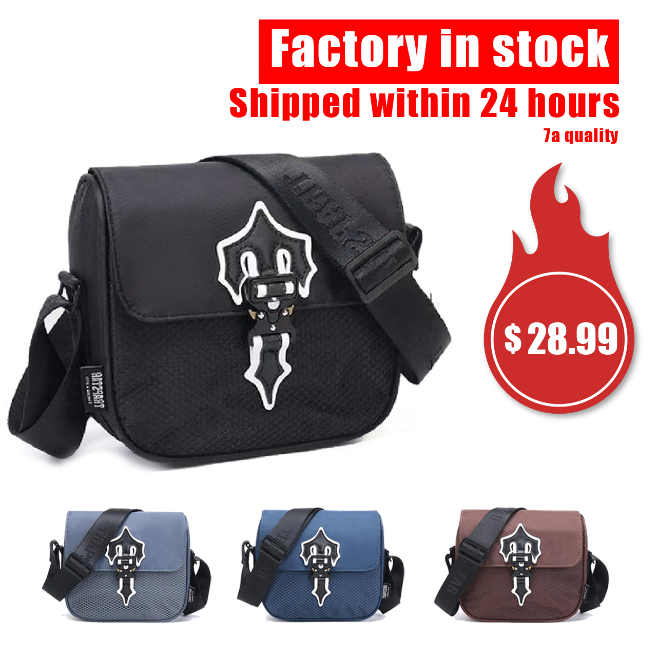 Men's womens fashion Trapstars Rapper clutch Waterproof RUCKSACK Oxford messenger bag Luxury canvas Designer Trapstar Shoulder handbag crossbody bags pochettes, Light haze blue
Men's womens fashion Trapstars Rapper clutch Waterproof RUCKSACK Oxford messenger bag Luxury canvas Designer Trapstar Shoulder handbag crossbody bags pochettes, Light haze blue