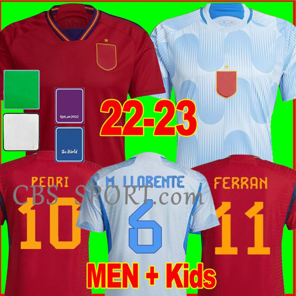 2022 Spain soccer jerseys Espana ANSU FATI ASENSIO MORATA F TORRES KOKE GAVI C SOLER 22 23 WORLD RODRI CUP fans Player version football shirts men kids kit uniform, 2023 red
2022 Spain soccer jerseys Espana ANSU FATI ASENSIO MORATA F TORRES KOKE GAVI C SOLER 22 23 WORLD RODRI CUP fans Player version football shirts men kids kit uniform, 2023 red