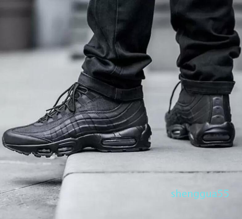 Fashion Cushion Boots Black Green Brown Men's 95 Hight Top 95s Waterproof Men Shoes High quality 336
Fashion Cushion Boots Black Green Brown Men's 95 Hight Top 95s Waterproof Men Shoes High quality 336
