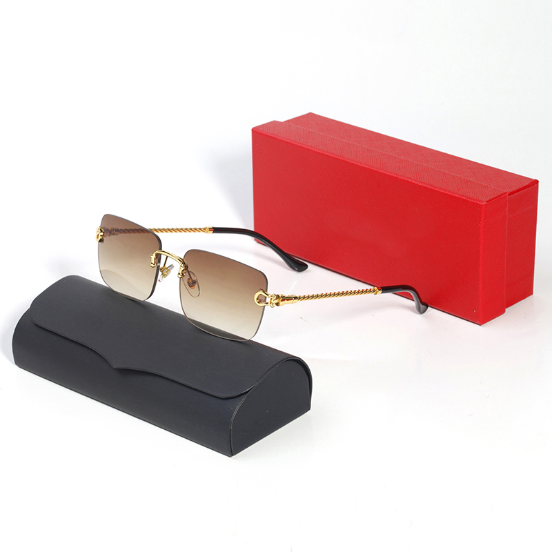 Mens Designer Glasses Sunglasses Frames Golden C Decorative Square Buckle Carti Glasses Frame Imitation Metal Sunshade UV Protection Driving Gradient Eyeglasses
Mens Designer Glasses Sunglasses Frames Golden C Decorative Square Buckle Carti Glasses Frame Imitation Metal Sunshade UV Protection Driving Gradient Eyeglasses