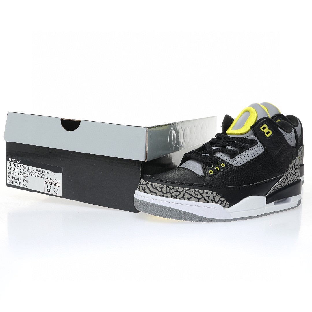 Basketball Designer Shoes Pit Crew Jumpman 3 Retro Oregon Ducks Black Casual Lifestyle Shoes With Original Box
Basketball Designer Shoes Pit Crew Jumpman 3 Retro Oregon Ducks Black Casual Lifestyle Shoes With Original Box