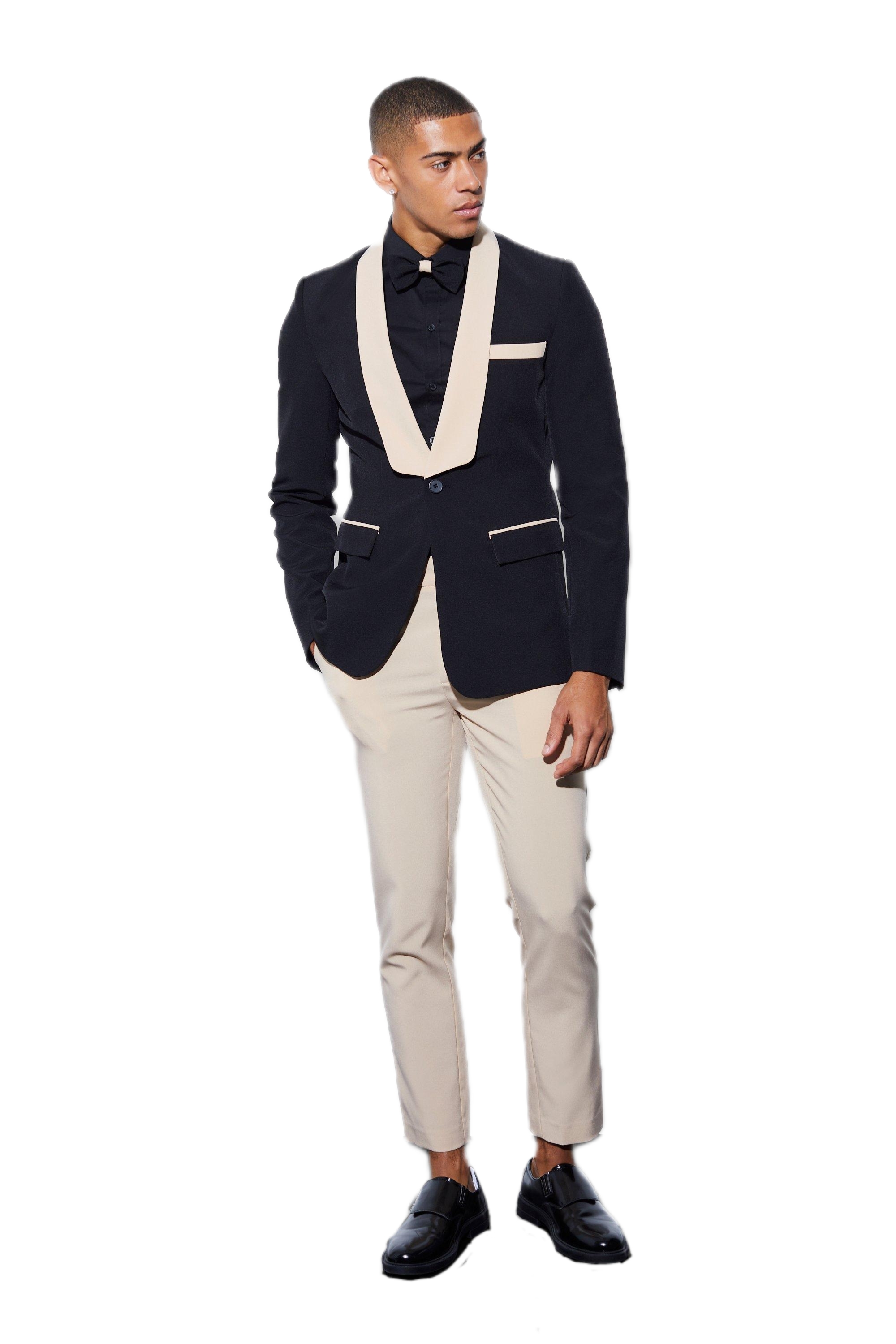 Latest Wedding Tuxedo for Men Slim Fit Kaki Formal Dinner Party Elegant Dress Custome Size Tuxedo 2 Pieces Jacket Pants