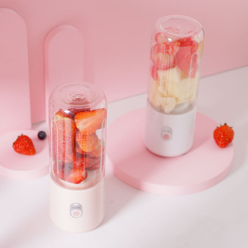 Portable Mixer USB Electric Fruit Juicer Handheld Smoothie Maker Blender Stirring Rechargeable Mini Food Processor Juice Cup Family Mini Juicer