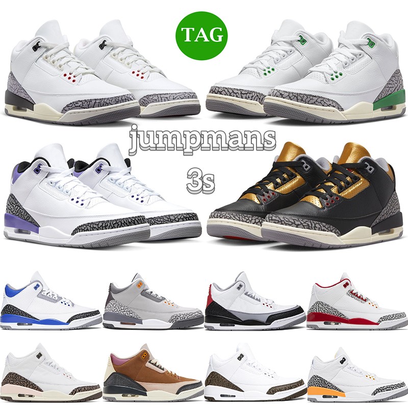 3s men basketball shoes outdoor 3 jumpmans retros Dark Iris Lucky Green Neapolitan Black White Cement UNC Cardinal Red mens outdoor sports sneakers
3s men basketball shoes outdoor 3 jumpmans retros Dark Iris Lucky Green Neapolitan Black White Cement UNC Cardinal Red mens outdoor sports sneakers