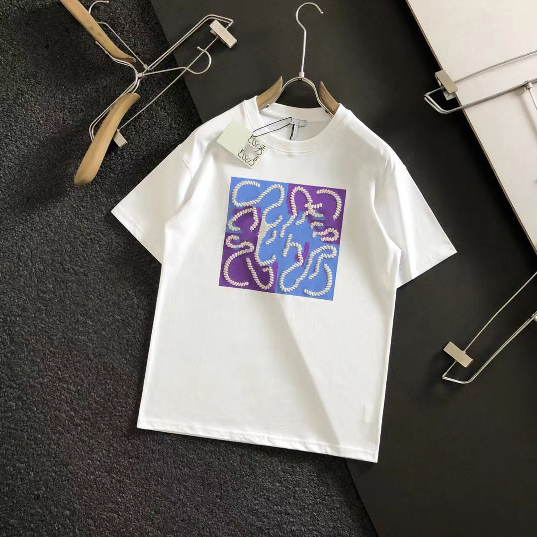 2023 summer Women's designer t shirt suit casual men and women's T-shirt plaid printed short sleeve shirts selling high-end men hip-hop clothing. Asia s-4xl
