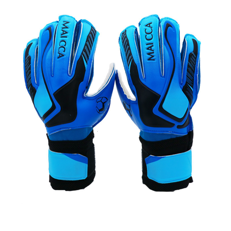 Sports Gloves MAICCA Goalkeeper Gloves Soccer Professional kids Children Football Finger Protection Soccer Football Latex Goalie Gloves 230329