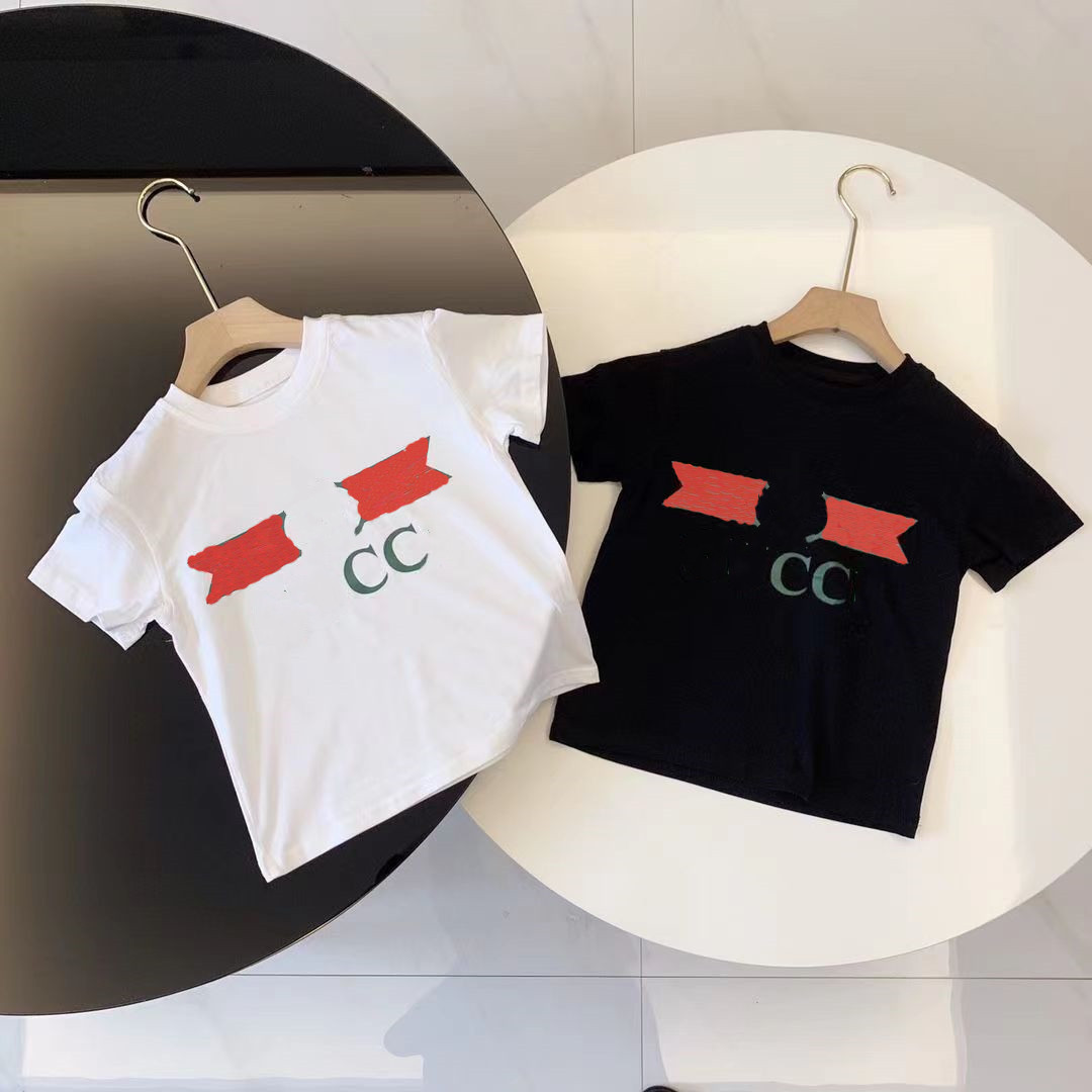 T-shirts Kids Fashion Tshirts New Arrival T Shirts Short Sleeve Tees Tops Boys Girls Children Casual Letter Printed with Bear Pattern T-shirts Pullove
