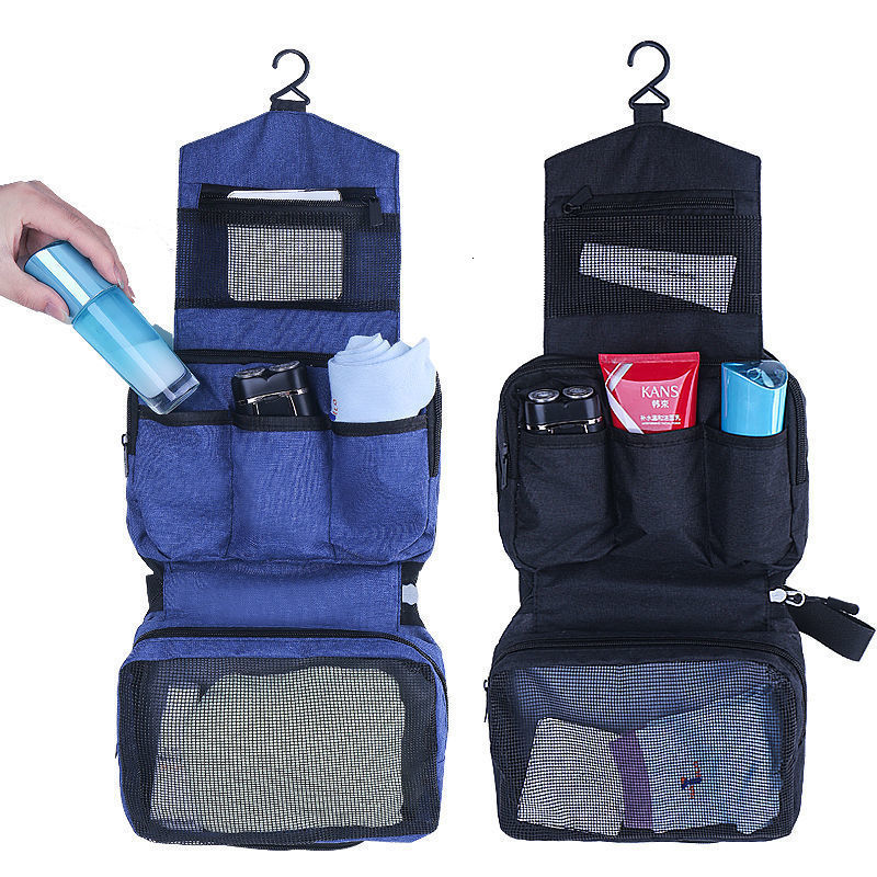 Cosmetic Bags Cases Hanging Travel Toiletry for Men and Women Waterproof Makeup Beautician Folding Bathroom Shower Organizer 230329