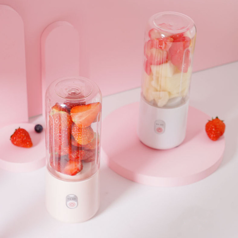 Portable Mixer USB Electric Fruit Juicer Handheld Smoothie Maker Blender Stirring Rechargeable Mini Food Processor Juice Cup Kitchen Tools