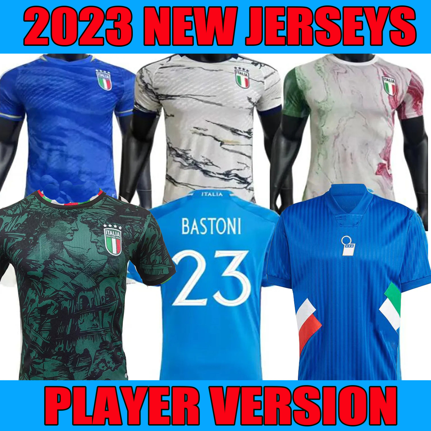 soccer jerseys 2023 italy player version Italia 23 24 SCAMACCA IMMOBILE maglie da calcio TOTTI VERRATTI CHIESA BARELLA football Shirts uniform Per match, 2023 home player version
soccer jerseys 2023 italy player version Italia 23 24 SCAMACCA IMMOBILE maglie da calcio TOTTI VERRATTI CHIESA BARELLA football Shirts uniform Per match, 2023 home player version