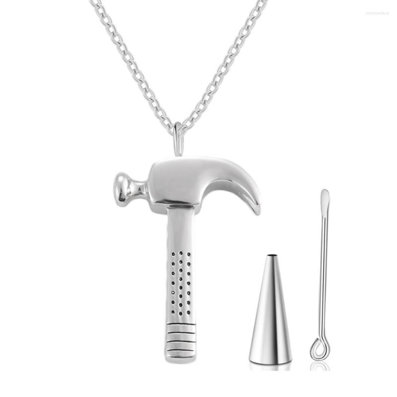 Pendant Necklaces Hammer Urn Necklace For Ashes Memorial Cremation Jewelry Ash Holder Stainless Steel Keepsake Men Women
Pendant Necklaces Hammer Urn Necklace For Ashes Memorial Cremation Jewelry Ash Holder Stainless Steel Keepsake Men Women