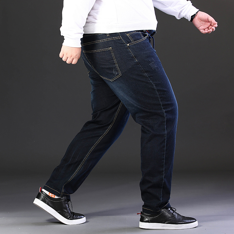 Men's Jeans 7XL Plus Size Summer High Quality Men's Baggy Cargo Male Casual Long Denim Pants Fashion Loose Jeans Trousers 230329