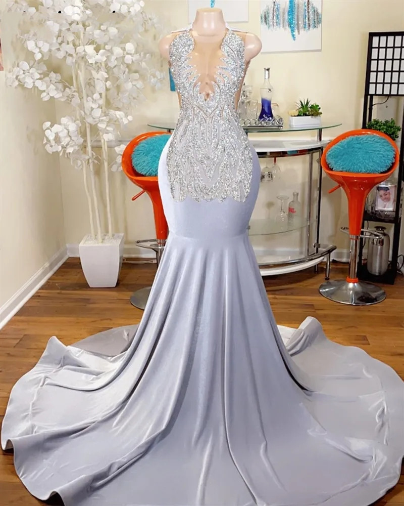 Silver Satin Mermaid Prom Dress 2023 Sheer Neck Mesh Beading Sequins Evening Party Gown Court Train Robe De Bal, Water melon
Silver Satin Mermaid Prom Dress 2023 Sheer Neck Mesh Beading Sequins Evening Party Gown Court Train Robe De Bal, Water melon