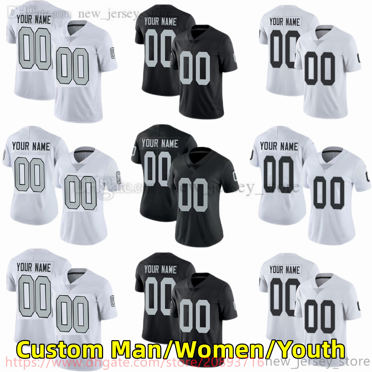 Custom S-6XL NCAA Football Jersey Stitched 4 DerekCarr 17 DavanteAdams 83 DarrenWaller 28 JoshJacobs 24 JohnathanAbram 13 HunterRenfrow 98 MaxxCrosby Jerseys, Youth only s-xxl
Custom S-6XL NCAA Football Jersey Stitched 4 DerekCarr 17 DavanteAdams 83 DarrenWaller 28 JoshJacobs 24 JohnathanAbram 13 HunterRenfrow 98 MaxxCrosby Jerseys, Youth only s-xxl