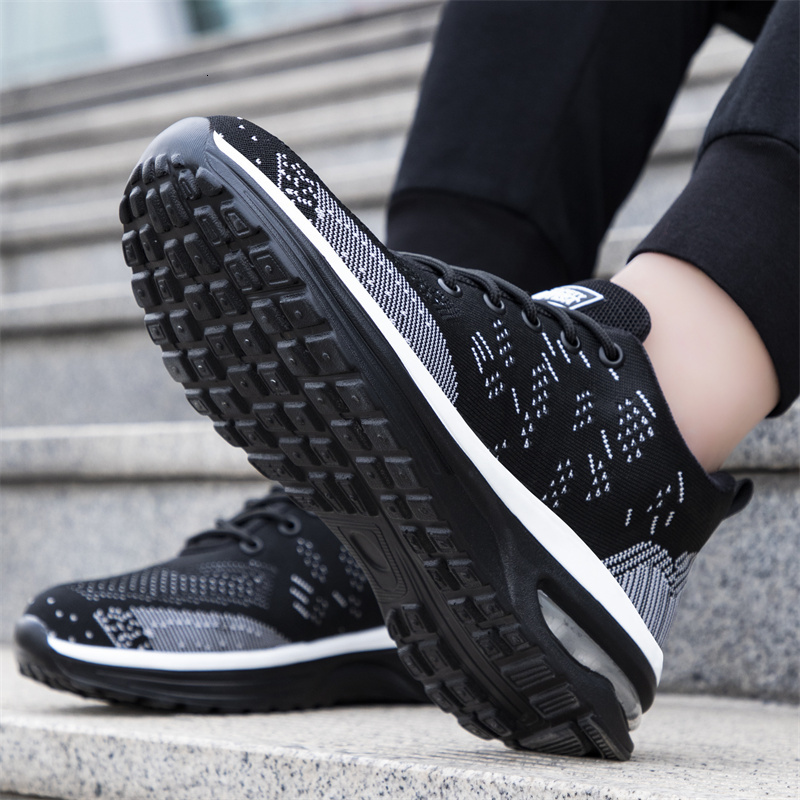 Dress Shoes Industrial Safety With Steel Toe Cap Indestructible Cushion Work For Men Protective Security Boots Women Footwear 230329