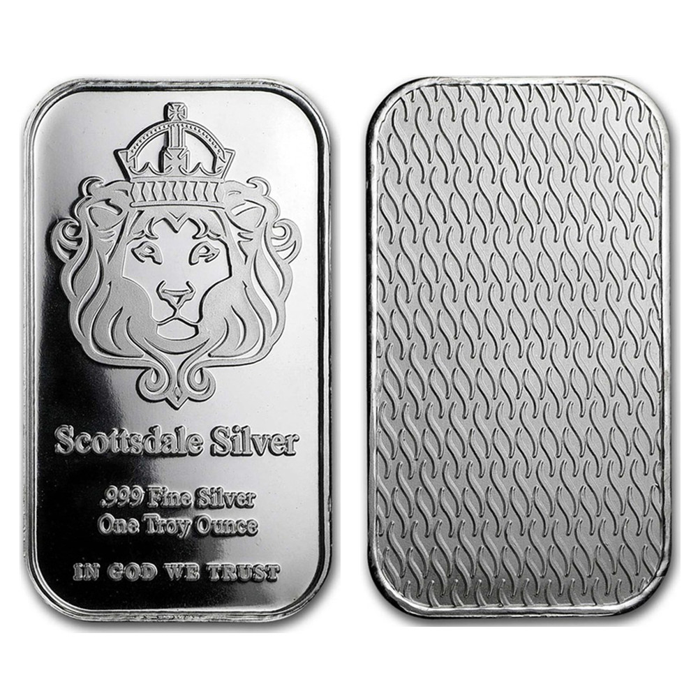 One Troy Ounce Scottsdale Silver 999 Fine Silver Bars Bullion In God We Trust Coin With Acrylic Box
One Troy Ounce Scottsdale Silver 999 Fine Silver Bars Bullion In God We Trust Coin With Acrylic Box