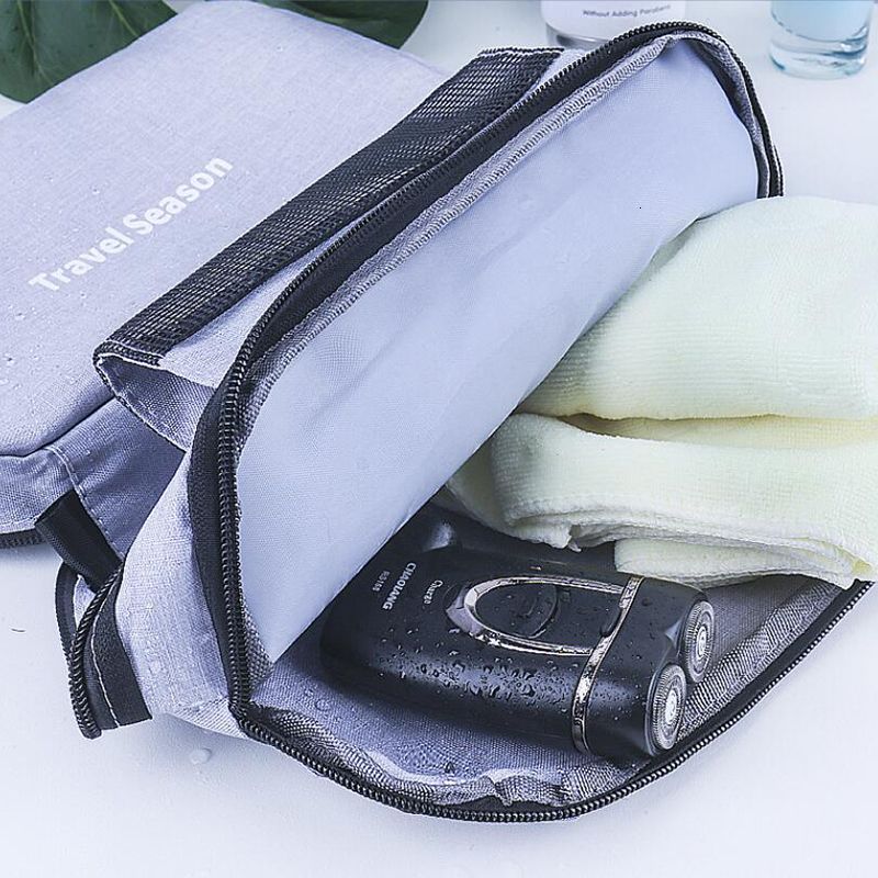 Cosmetic Bags Cases Hanging Travel Toiletry for Men and Women Waterproof Makeup Beautician Folding Bathroom Shower Organizer 230329