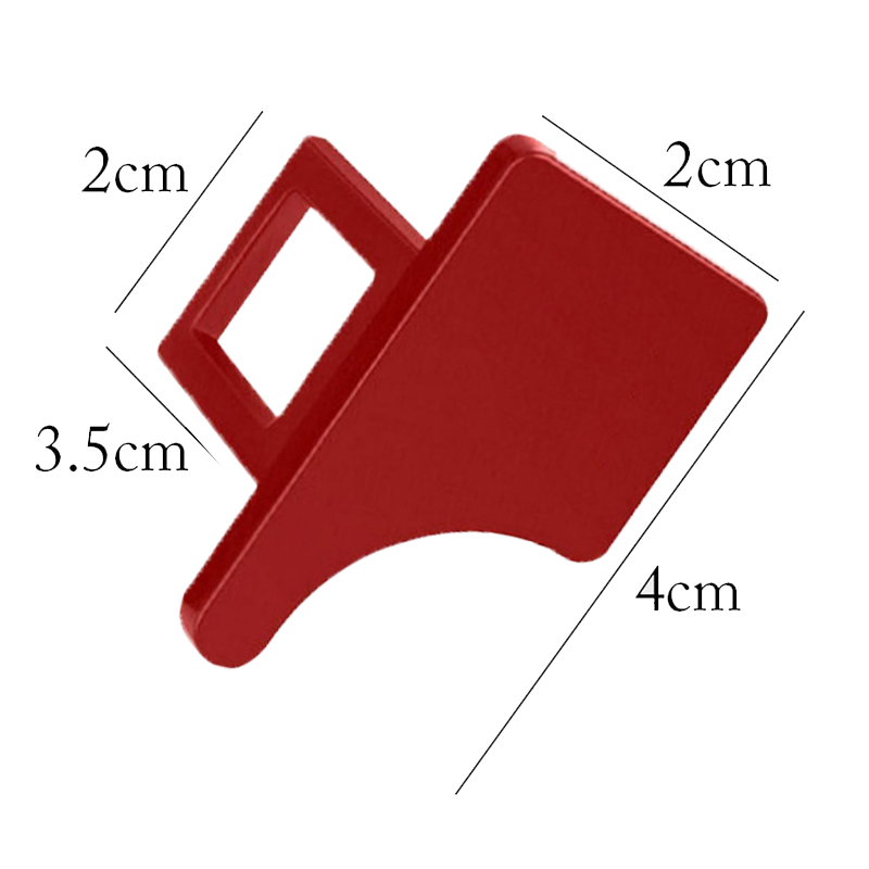 Hidden Car Safety Belt Buckle Clip Utor28 Metal Insert Card Interior Seat Buckles Alert Silencer Seatbelt Auto Accessories