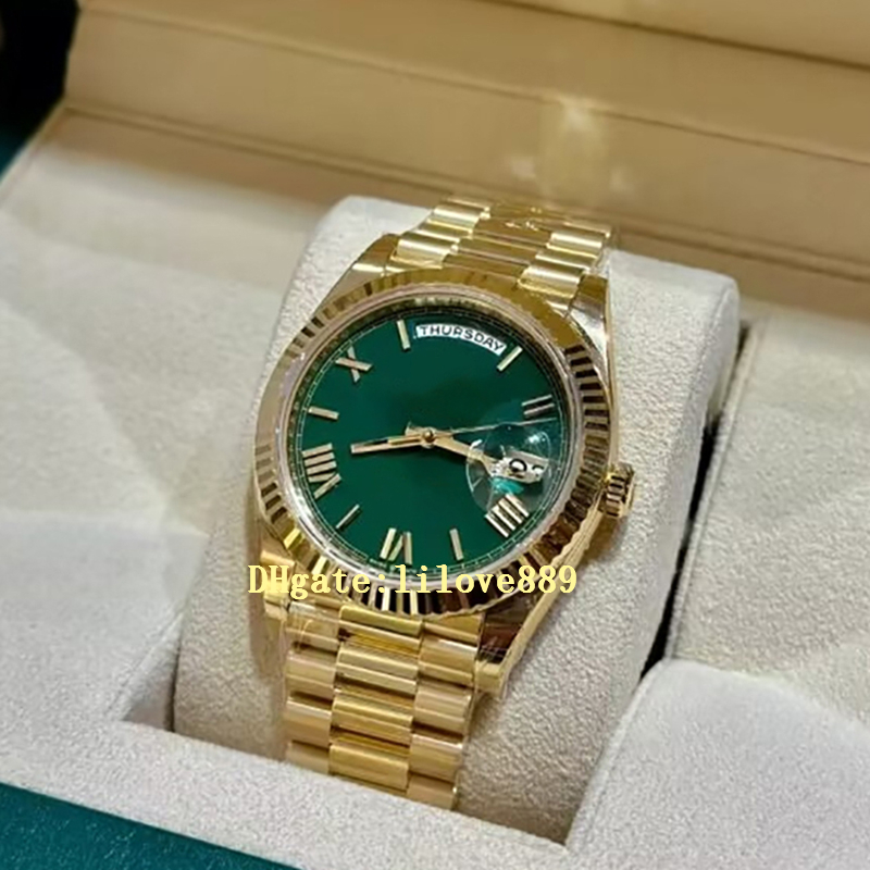 With Box Papers High-Quality Watch 40mm 18k Yellow Gold Movement Automatic Mens Bracelet Men's Watches
With Box Papers High-Quality Watch 40mm 18k Yellow Gold Movement Automatic Mens Bracelet Men's Watches