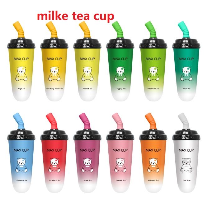 100% Original Max Cup 6800puff Disposable Electronic Cigarette Starter Kit Strength 0 2 3 5% Vape 16ml 600mAh Battery Rechargeable Vape Pen milk tea cups 
100% Original Max Cup 6800puff Disposable Electronic Cigarette Starter Kit Strength 0 2 3 5% Vape 16ml 600mAh Battery Rechargeable Vape Pen milk tea cups