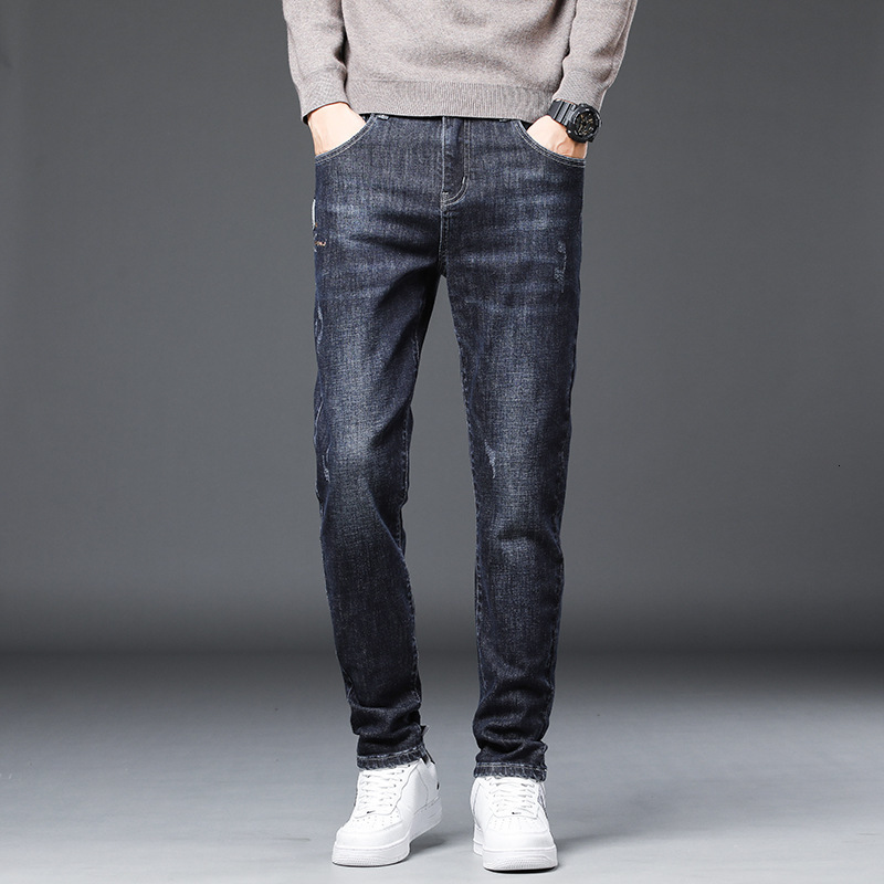 Men's Jeans Early Spring Jeans Men's Casual Slim Straight Jeans High-quality Casual Men's Jeans 230329
