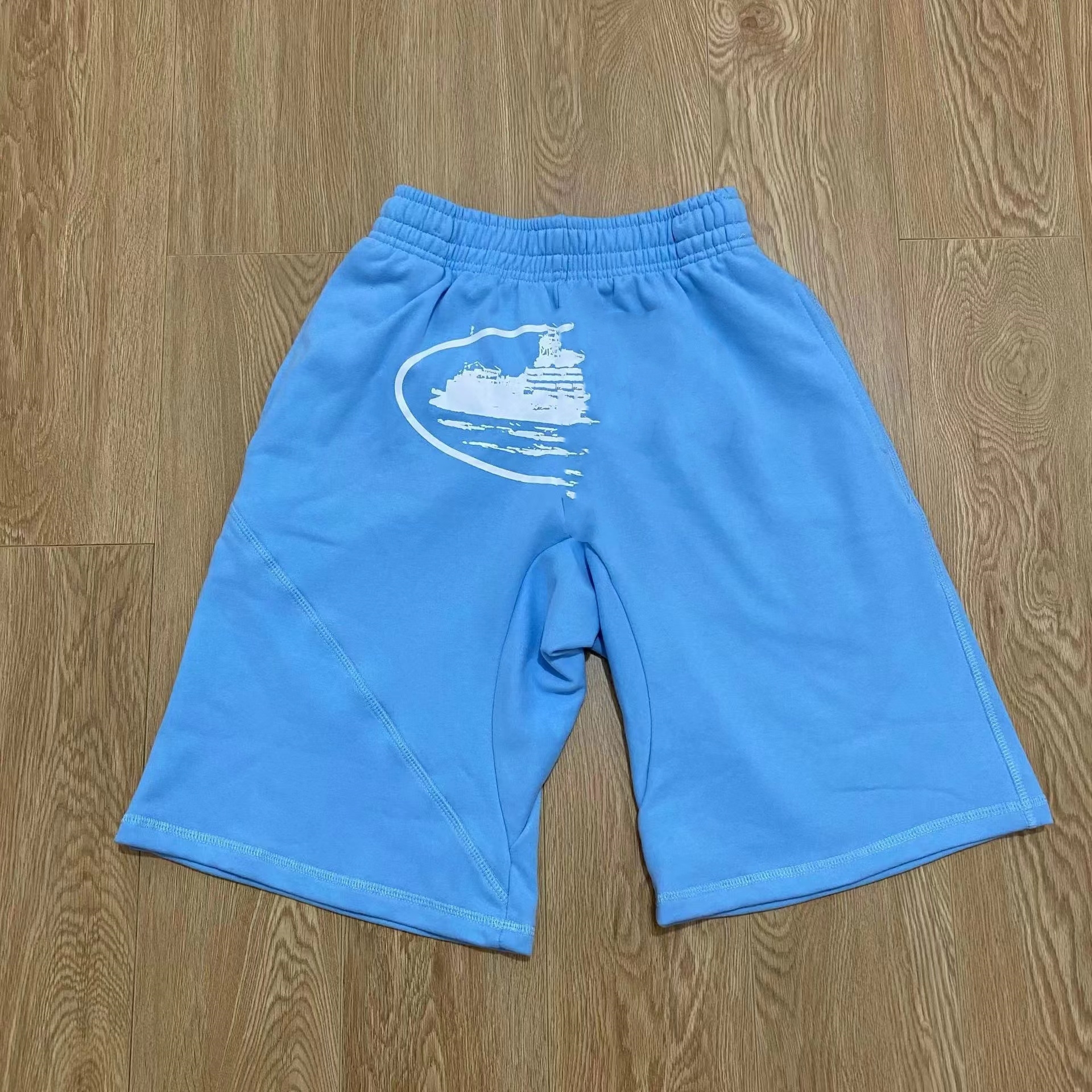 Shorts 2023 Corteiz Summer Men's Casual Cotton Print Jogging Shorts Elastic Strap Cinched Waist Multi-pocket Cargo Loose Beach Shorts, Blue
Shorts 2023 Corteiz Summer Men's Casual Cotton Print Jogging Shorts Elastic Strap Cinched Waist Multi-pocket Cargo Loose Beach Shorts, Blue