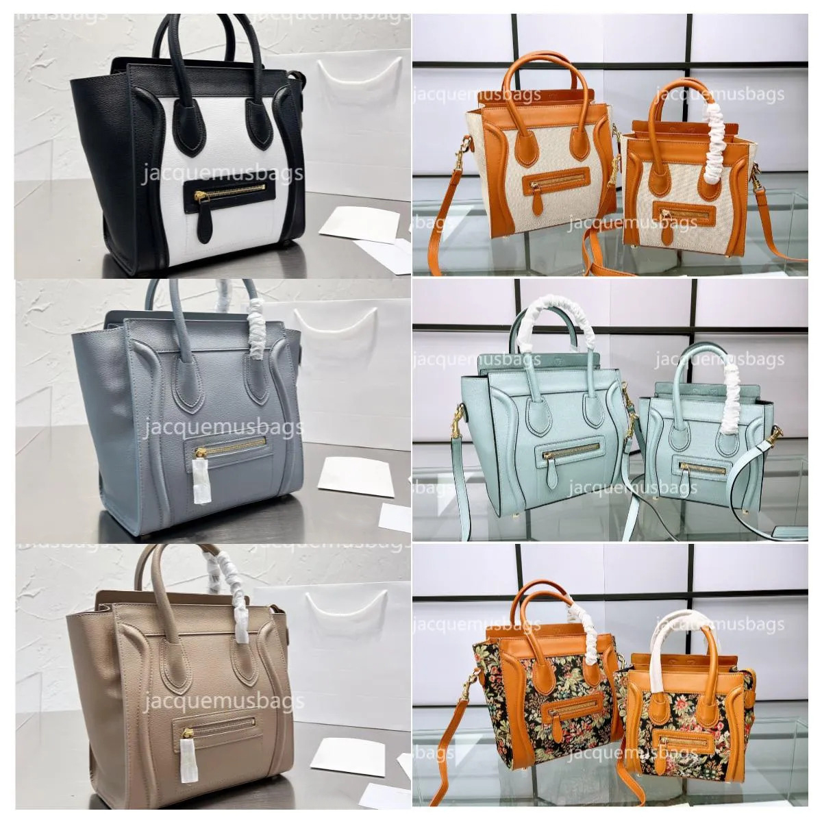 Nano Luggages Bag Drummed Smile Face Lady Handbag Luxury Designer Tote Canvas Casual Crossbody Shoulder Bags Womens Channel Fashion Bag, Color11
Nano Luggages Bag Drummed Smile Face Lady Handbag Luxury Designer Tote Canvas Casual Crossbody Shoulder Bags Womens Channel Fashion Bag, Color11