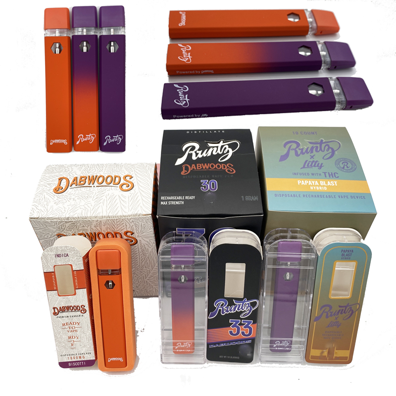 Smaple Disposable Dabwoods Runtz Runty Vape Pen E Cigarettes 1Ml Ceramic Coil Pod Empty Rechargeable Battery Vapes For Thick Oil
Smaple Disposable Dabwoods Runtz Runty Vape Pen E Cigarettes 1Ml Ceramic Coil Pod Empty Rechargeable Battery Vapes For Thick Oil