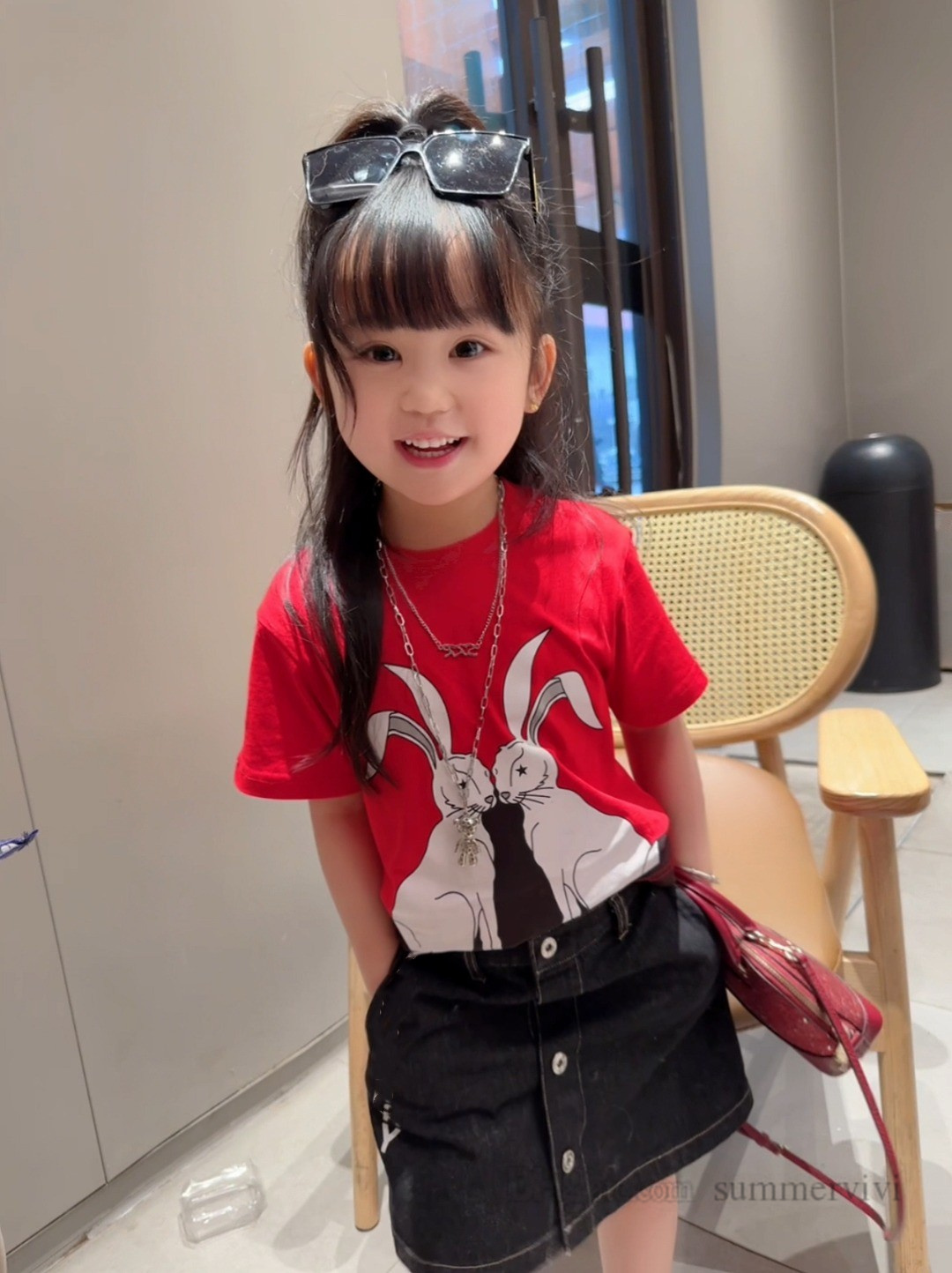 Fashion summer children cartoon bunny letter printed T-shirt desinger kids short sleeve casual tops boys girls cotton plaid clothing A9817, 14
Fashion summer children cartoon bunny letter printed T-shirt desinger kids short sleeve casual tops boys girls cotton plaid clothing A9817, 14
