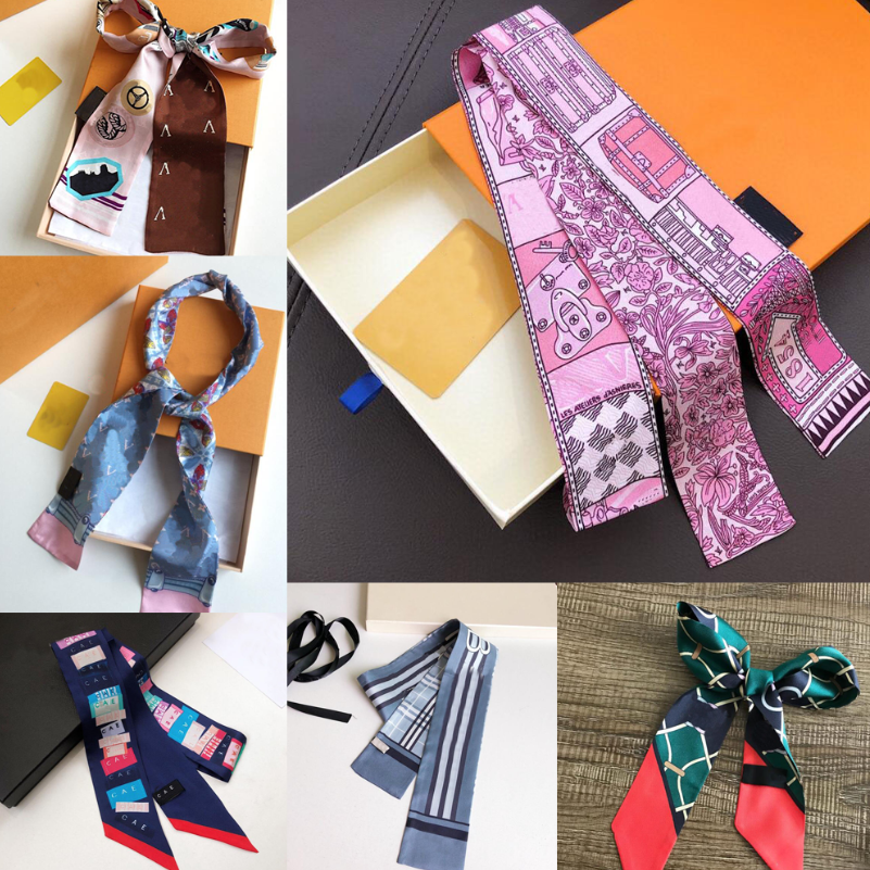 20style Designer Letters Print Floral Silk Scarf Headband for Women Fashion Long Handle Bag Scarves Paris Shoulder Tote Luggage Ribbon Head Wrap
20style Designer Letters Print Floral Silk Scarf Headband for Women Fashion Long Handle Bag Scarves Paris Shoulder Tote Luggage Ribbon Head Wrap