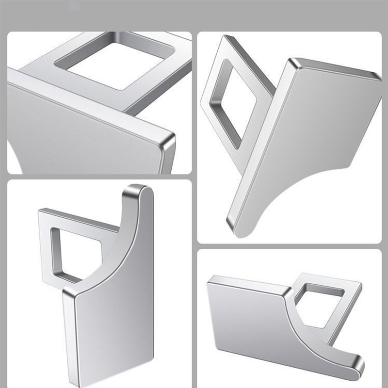 Hidden Car Safety Belt Buckle Clip Utor28 Metal Insert Card Interior Seat Buckles Alert Silencer Seatbelt Auto Accessories