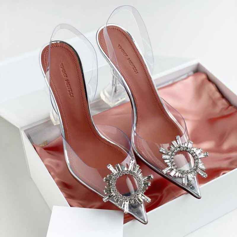 2023 Women Designer Heel Crystal-Embellished Pumps shoes spool stiletto Heels sandals women's Luxury Designers Dress shoe Evening Slingback strap factory footwear, With box
2023 Women Designer Heel Crystal-Embellished Pumps shoes spool stiletto Heels sandals women's Luxury Designers Dress shoe Evening Slingback strap factory footwear, With box