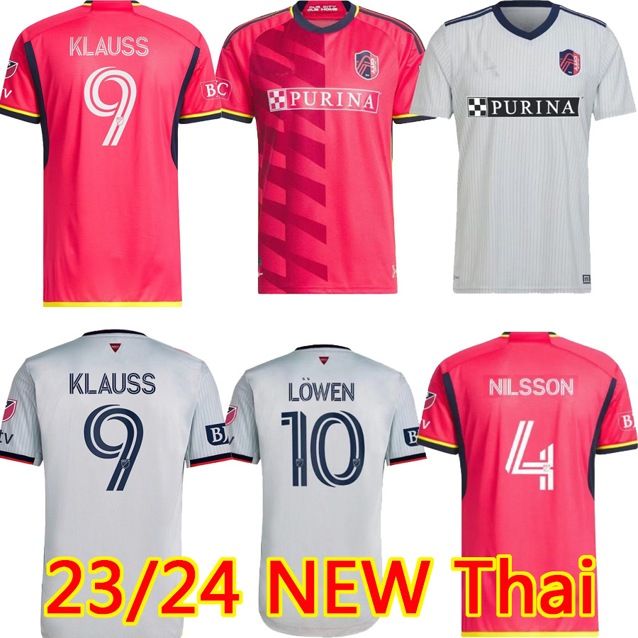 23 24 St. L ouis City SOCCER JERSEYS 2023 MLS HOME Away st Louis''RED' SC white NILSSON 4 KLAUSS 9 NELSON GIOACCHINI VASSILEV BELL PIDRO FOOTBALL SHIRT Mens player fans shirt, Away player
23 24 St. L ouis City SOCCER JERSEYS 2023 MLS HOME Away st Louis''RED' SC white NILSSON 4 KLAUSS 9 NELSON GIOACCHINI VASSILEV BELL PIDRO FOOTBALL SHIRT Mens player fans shirt, Away player