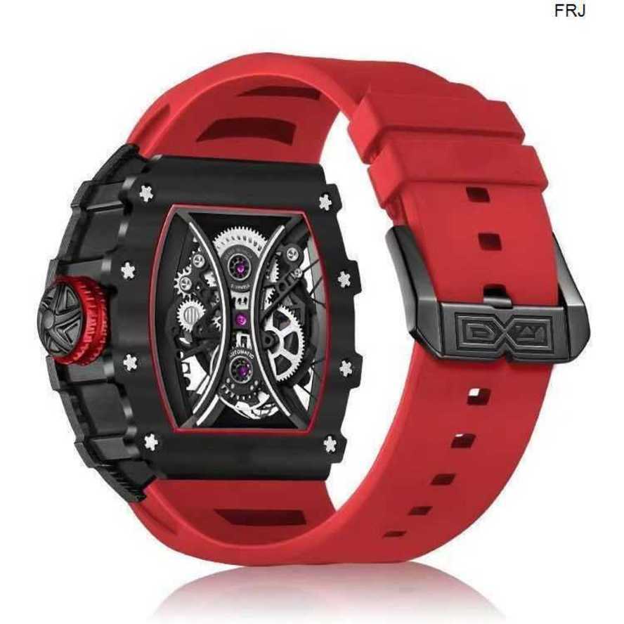 Designer Watches Richads Mile Watch New Richads Fully Automatic Hollow Out Mechanical Mens Watch Glow in the Night Fashion Barrel Shaped Miller Silicone Sports Wate, Black
Designer Watches Richads Mile Watch New Richads Fully Automatic Hollow Out Mechanical Mens Watch Glow in the Night Fashion Barrel Shaped Miller Silicone Sports Wate, Black