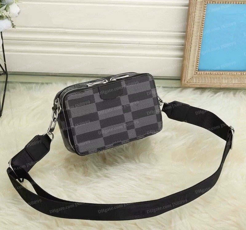 Designer Bags Men Shoulder Bags Black Plaid Cross Body Mens Handbags Classic Luxury Three Style Work Outdoor Leisure Purses Zipp Pocket Messenger Bag Phone Purse, All black
Designer Bags Men Shoulder Bags Black Plaid Cross Body Mens Handbags Classic Luxury Three Style Work Outdoor Leisure Purses Zipp Pocket Messenger Bag Phone Purse, All black