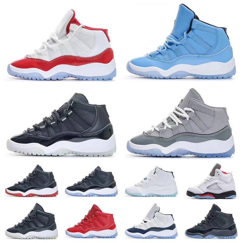 Grey Cool 11 Kids basketball shoes baby Jumpman 11s Concord Bred Pure Violet Space Jam Cap and Gown 72-10 96 Legend Blue UNC Infant Bred Cherry outdoor Sports Sneakers, E005
Grey Cool 11 Kids basketball shoes baby Jumpman 11s Concord Bred Pure Violet Space Jam Cap and Gown 72-10 96 Legend Blue UNC Infant Bred Cherry outdoor Sports Sneakers, E005