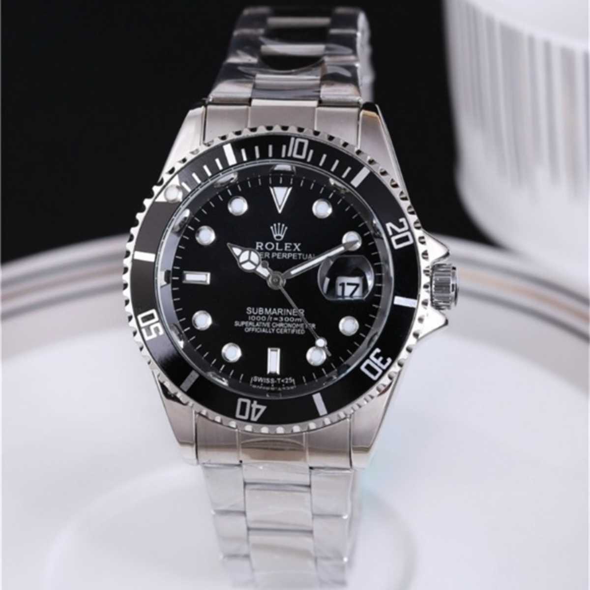 Men Watch Black movement Rolexwatch Master Automatic Wristwatch Sapphire Steel Folding Strap Luminous waterproof luxe Rolexs for Women, 19
Men Watch Black movement Rolexwatch Master Automatic Wristwatch Sapphire Steel Folding Strap Luminous waterproof luxe Rolexs for Women, 19