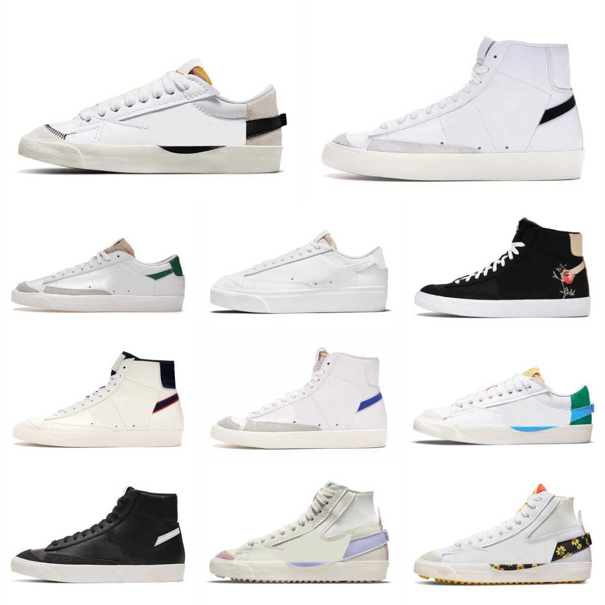 Train Blazer Mid 77 High Casual Shoes Mens Women Low Blazers OG Vintage Jumbo Black White Blue Red Indigo Pine Green Summit Arctic Punch Sail Gum Designer Sneakers S29, Please contact us
Train Blazer Mid 77 High Casual Shoes Mens Women Low Blazers OG Vintage Jumbo Black White Blue Red Indigo Pine Green Summit Arctic Punch Sail Gum Designer Sneakers S29, Please contact us