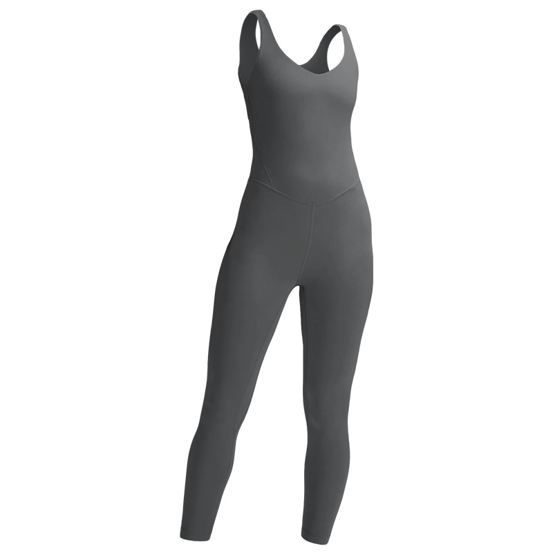 LL Women Bodysuits For Yoga Sports Jumpsuits One-piece Sport Quick Drying Workout Bras Sets Sleeveless Playsuits Fitness Casual Black Summer LL960