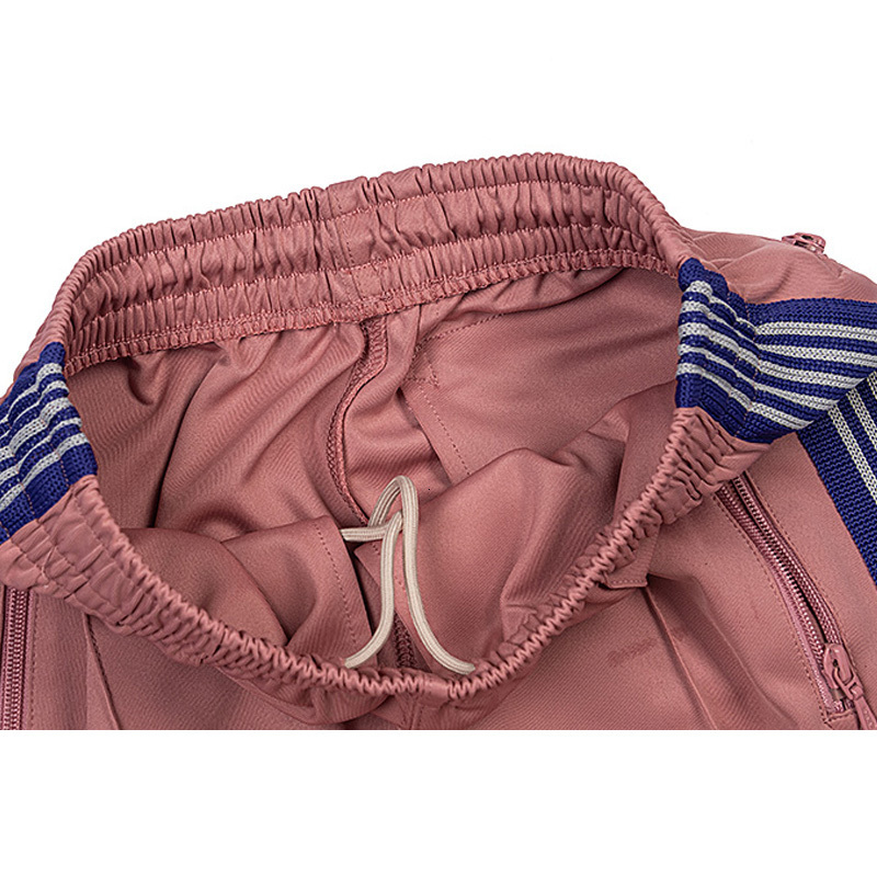 Mens Pants Spring Autumn Needles Butterfly Embroidery Striped Straight Fashion Joggers Sweatpants Men Women Casual AWGE Trousers 230328