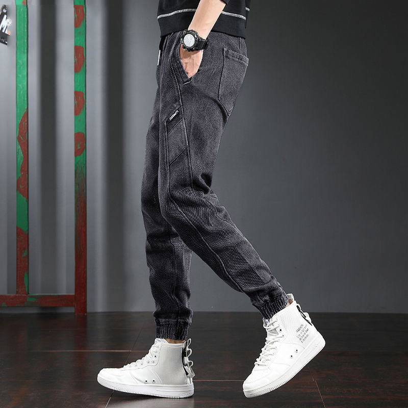 Men's Jeans Winter Jeans Men Black Slim Fit Stretch Pants Jeans Casual Trousers Male Plus Size 4XL 5XL 230329